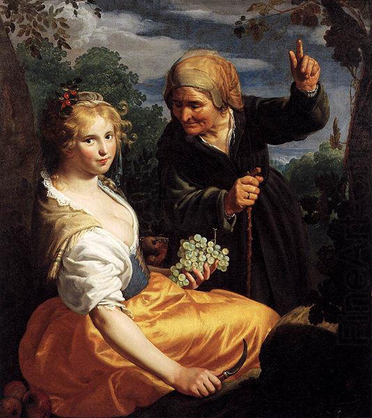 Vertumnus and Pomona, Paulus Moreelse